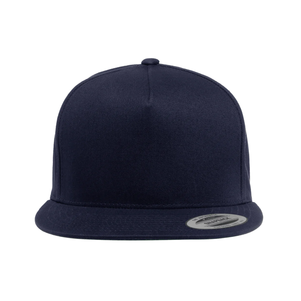 Flexfit Yupoong Classics 5 Panel Cotton Twill Snapback Cap