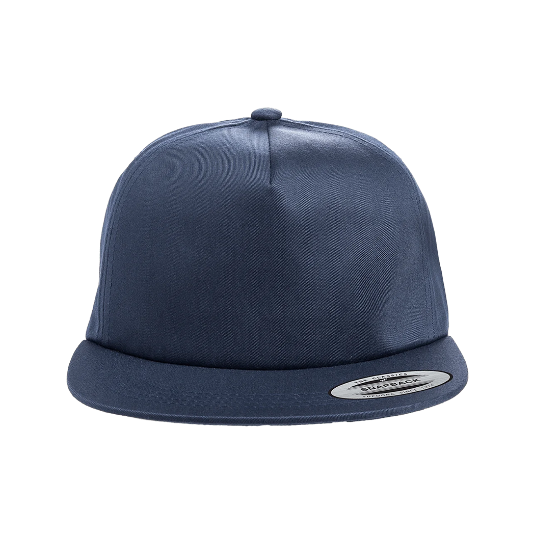 Flexfit Yupoong Classics Unstructured 5-Panel Snapback Cap