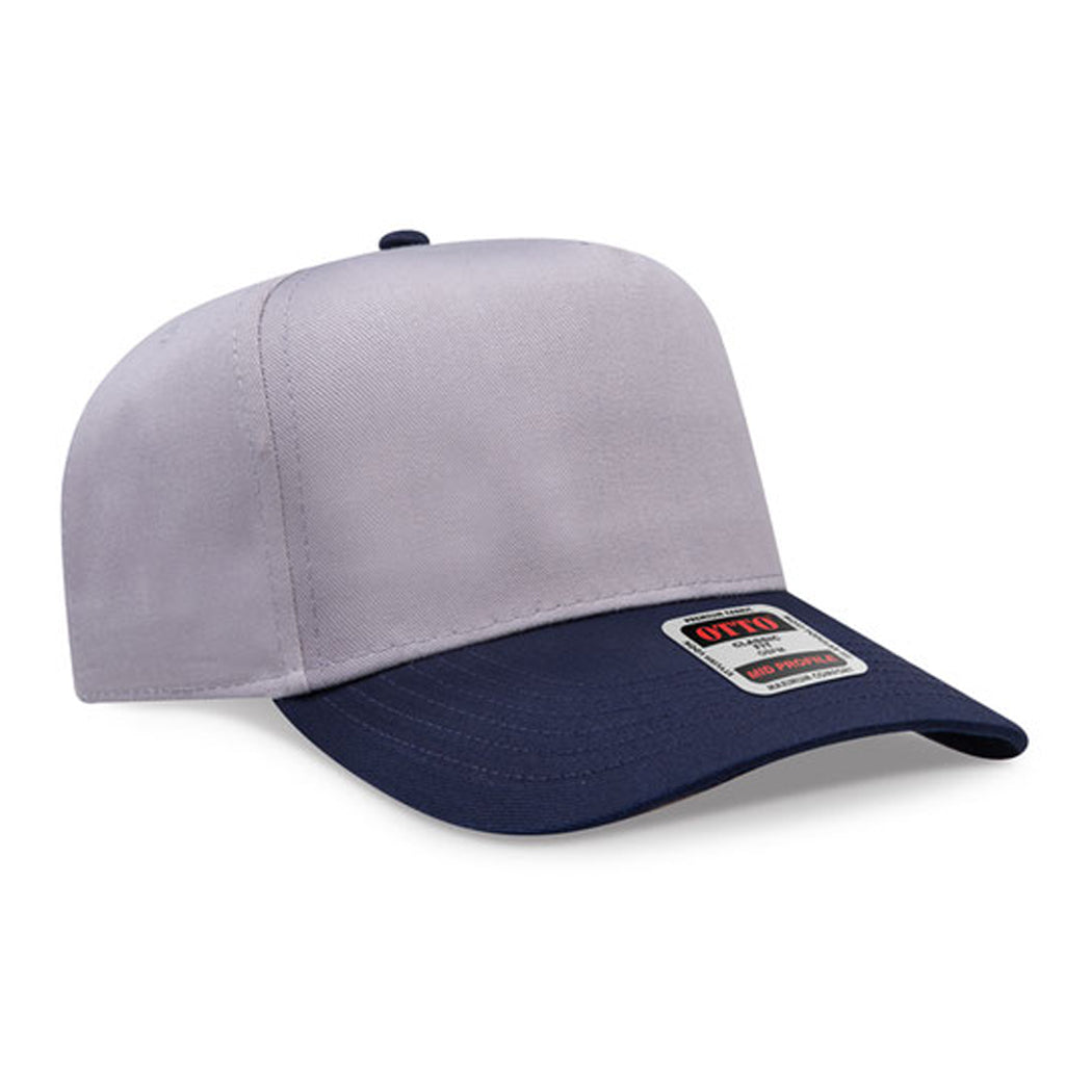 5-Panel Mid Profile Structured Baseball Cap