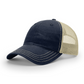 Richardson Low Profile Unstructured Garment Washed Trucker Cap