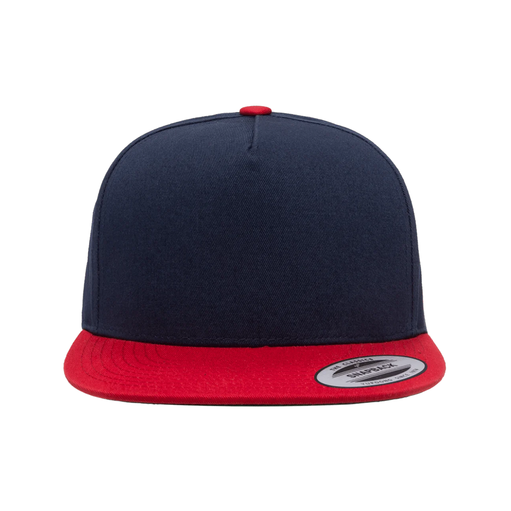 Flexfit Yupoong Classics 5 Panel Cotton Twill Snapback Cap