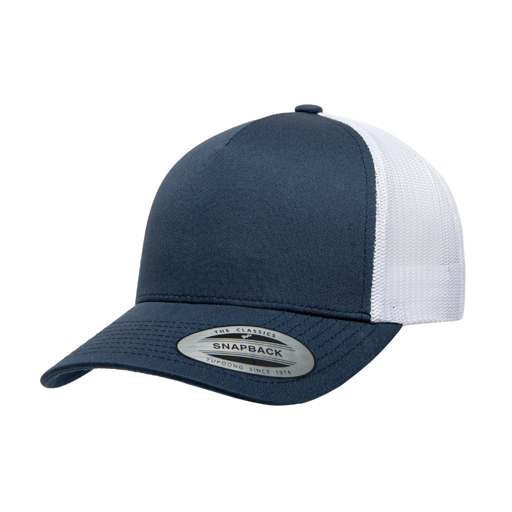 Flexfit Yupoong Classics 5-Panel Retro Trucker Snapback Cap