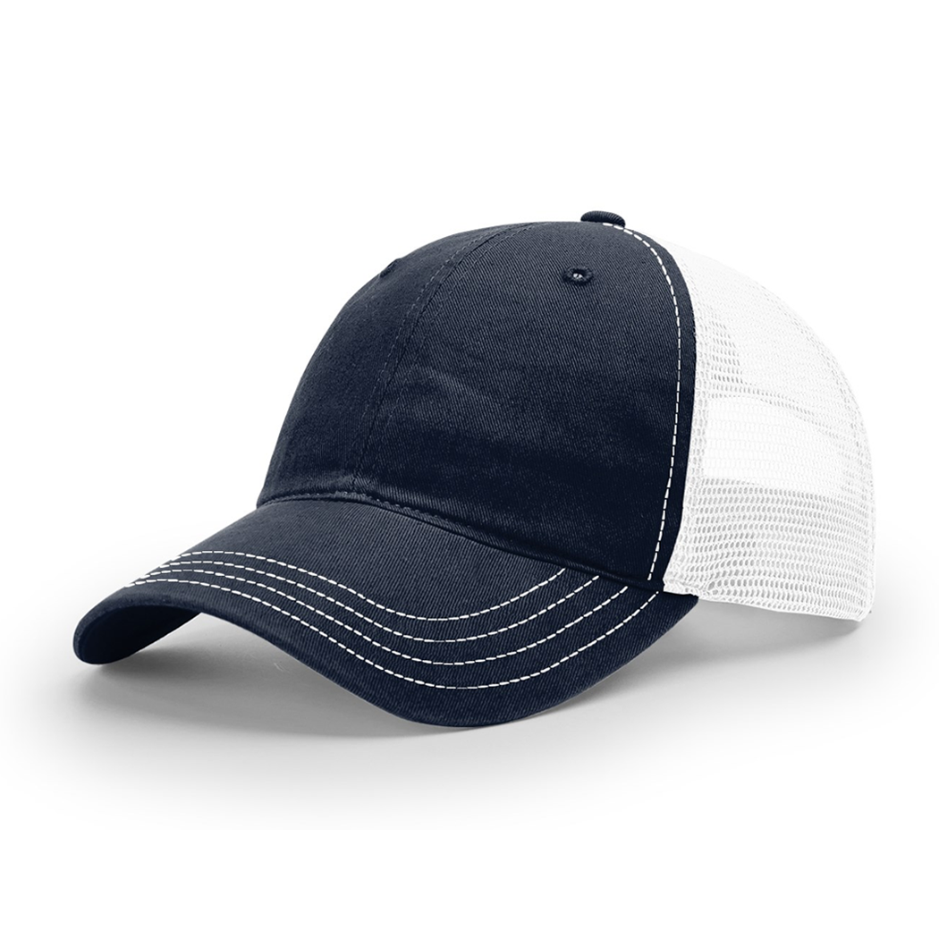 Richardson Low Profile Unstructured Garment Washed Trucker Cap