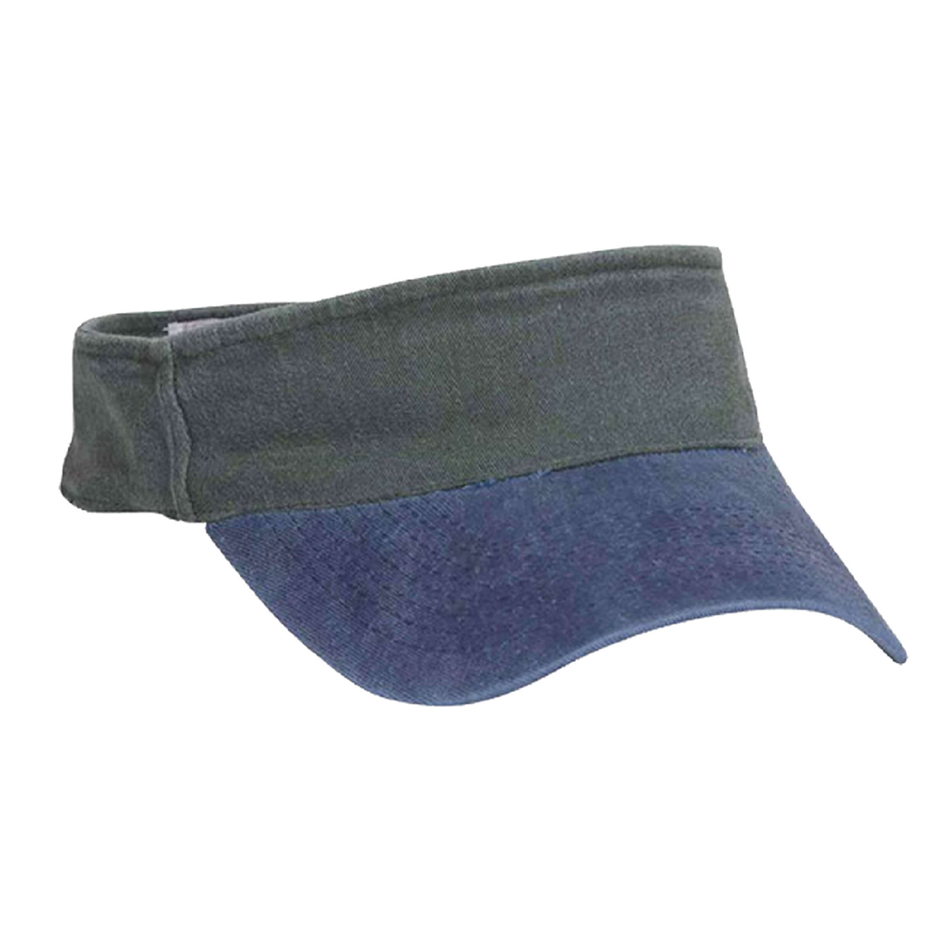 Garment Washed Pigment Dyed Stretchable Sun Visor