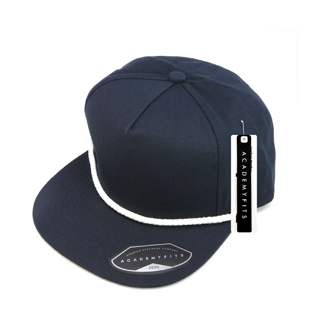 Golf Rope Five Panel Adjustable Snapback