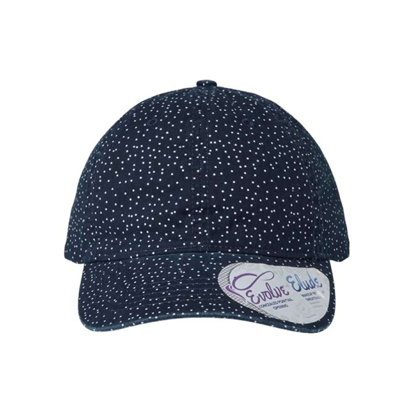 Women's Garment-Washed Fashion Print Ponytail Cap