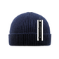 Short Skater Knit Cuffed Beanie