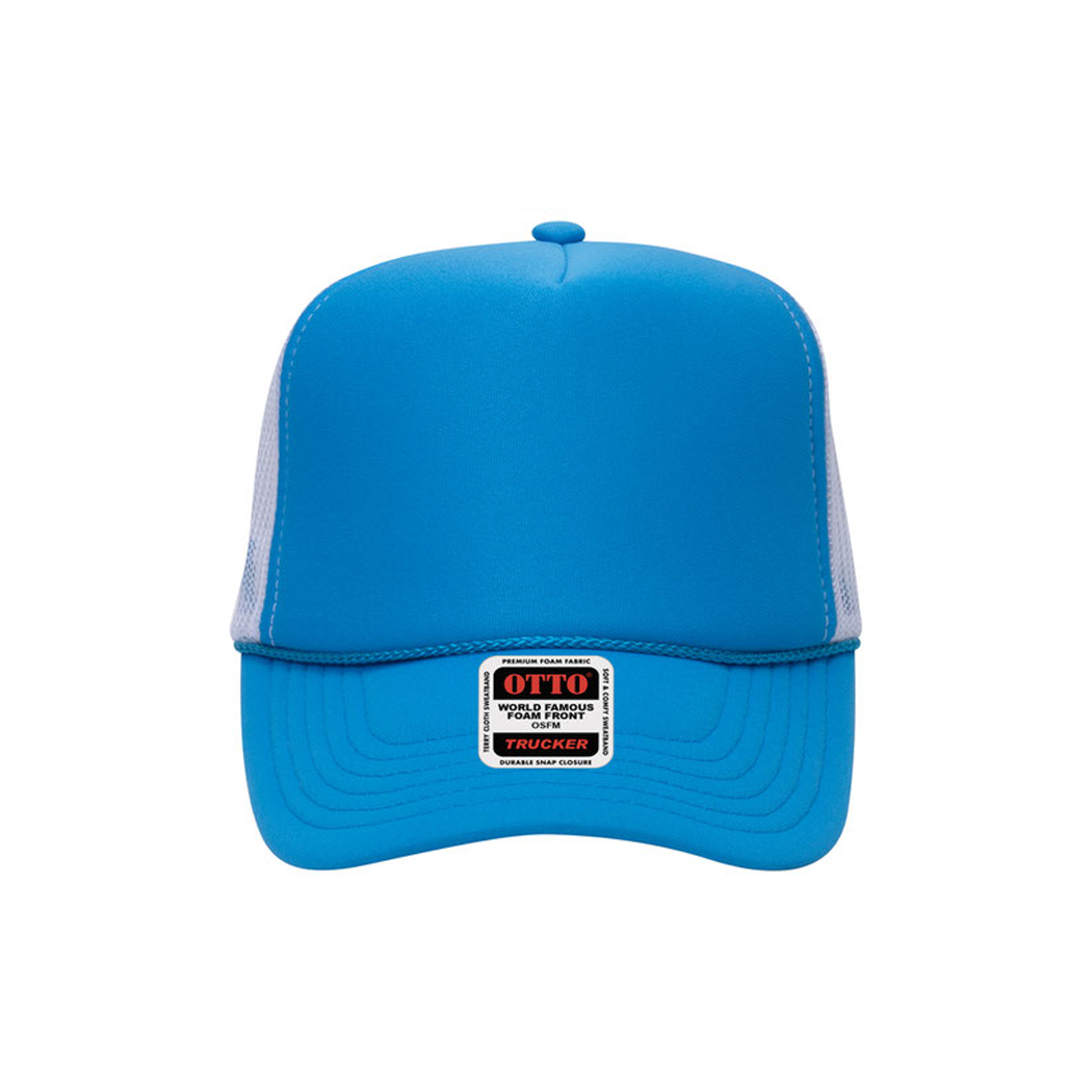 High Profile Mesh Back Foam Trucker Cap