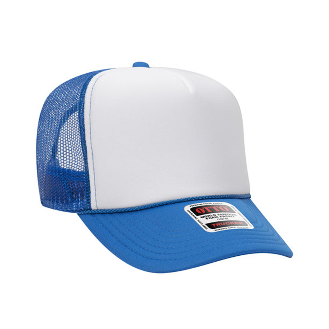 High Profile Mesh Back Foam Trucker Cap