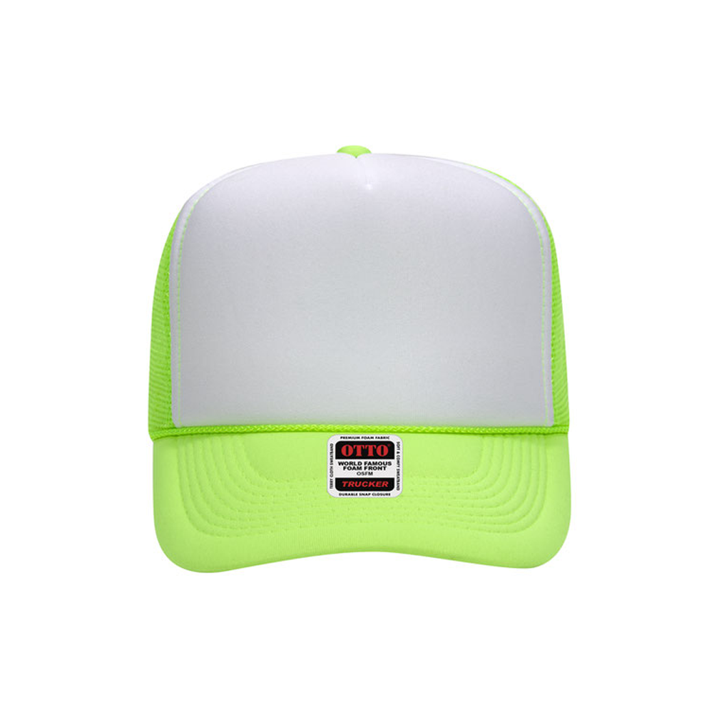 High Profile Mesh Back Foam Trucker Cap