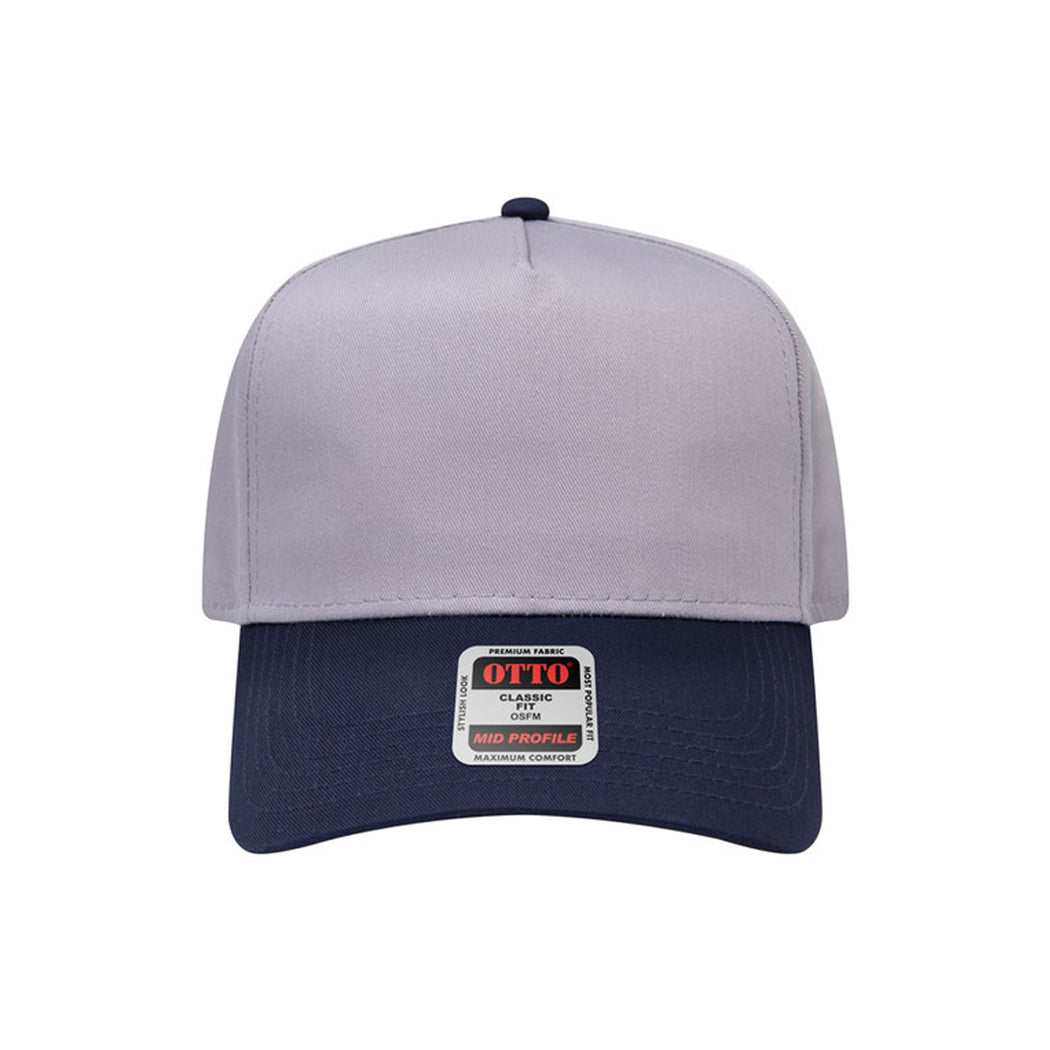 5-Panel Mid Profile Structured Baseball Cap