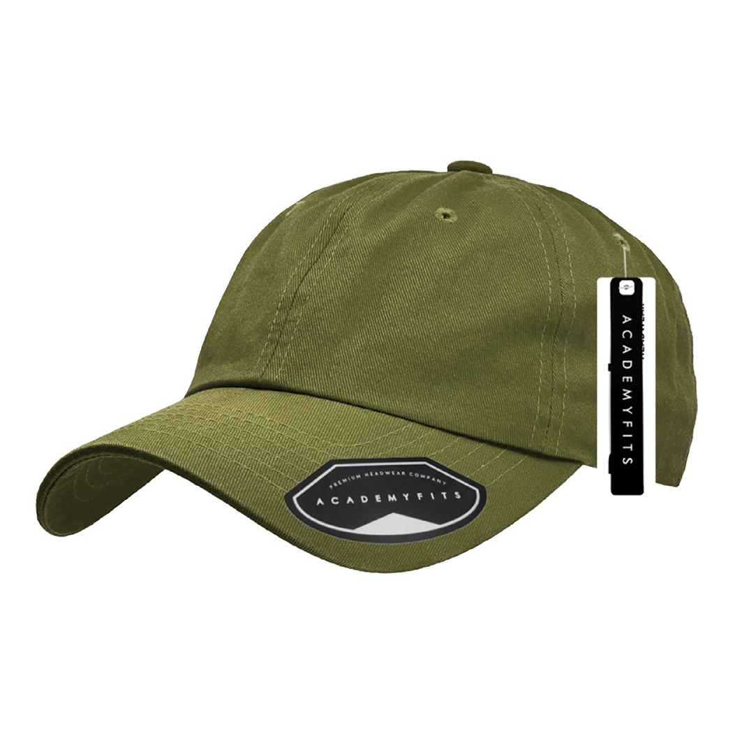 Essential Cotton Buckle Strapback Dad Hat