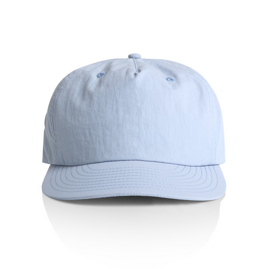 Mid Profile Five Panel Recycled Nylon Surf Snapback Cap