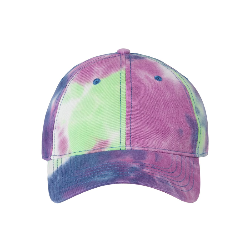 Tie-Dyed Cotton Adjustable Dad Hat