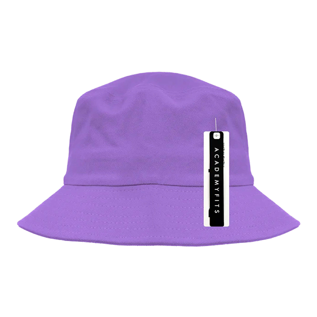 Solid Cotton Bucket Hat