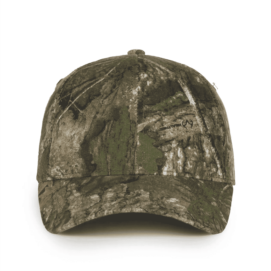 Structured 6-Panel Print Hat w/ Velcro Back