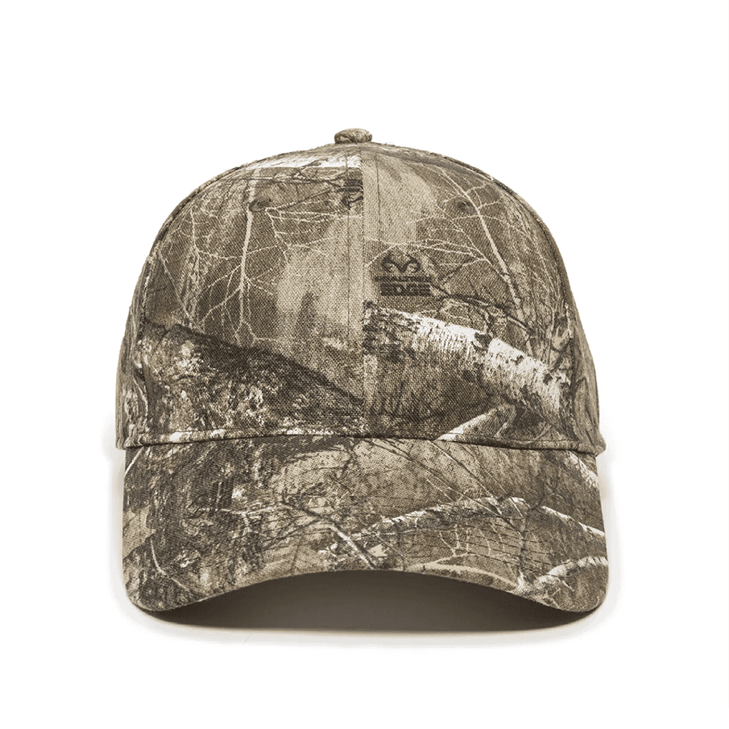 Structured 6-Panel Print Hat w/ Velcro Back