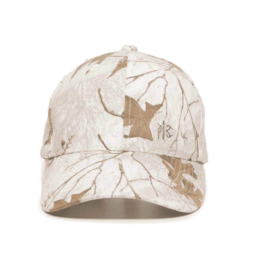 Structured 6-Panel Print Hat w/ Velcro Back