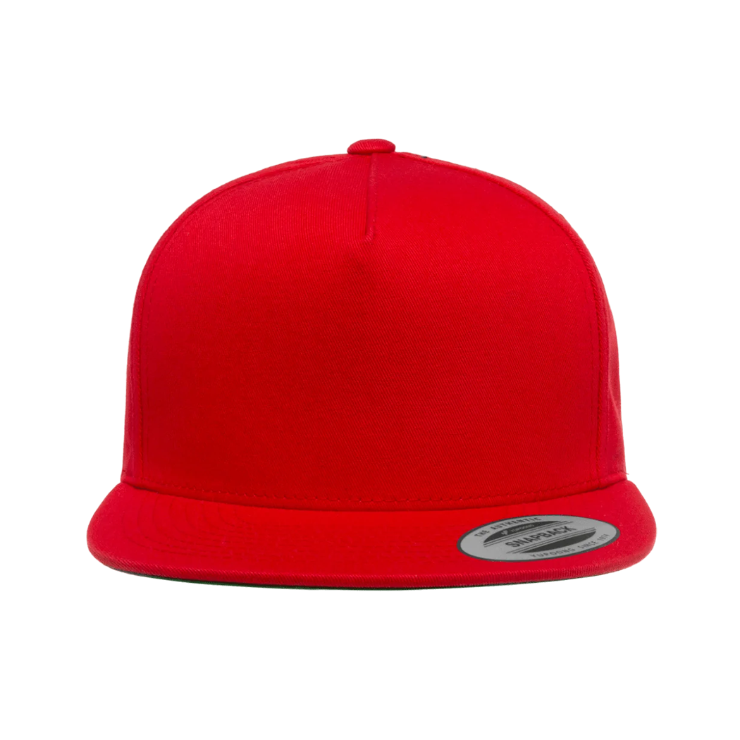 Flexfit Yupoong Classics 5 Panel Cotton Twill Snapback Cap