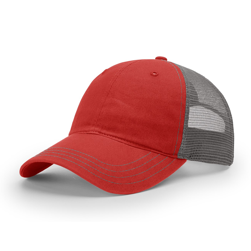 Richardson Low Profile Unstructured Garment Washed Trucker Cap