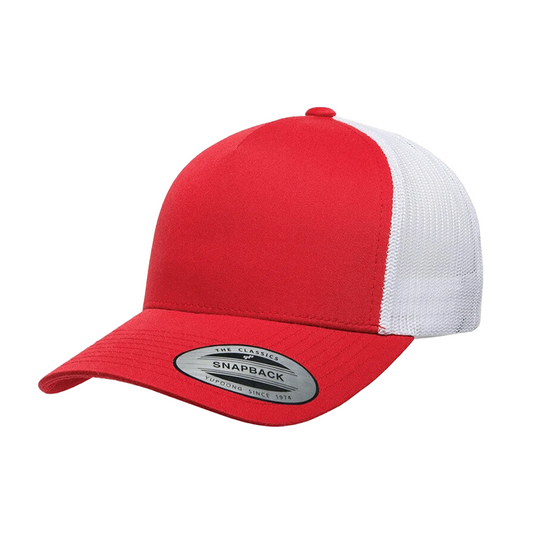 Flexfit Yupoong Classics 5-Panel Retro Trucker Snapback Cap