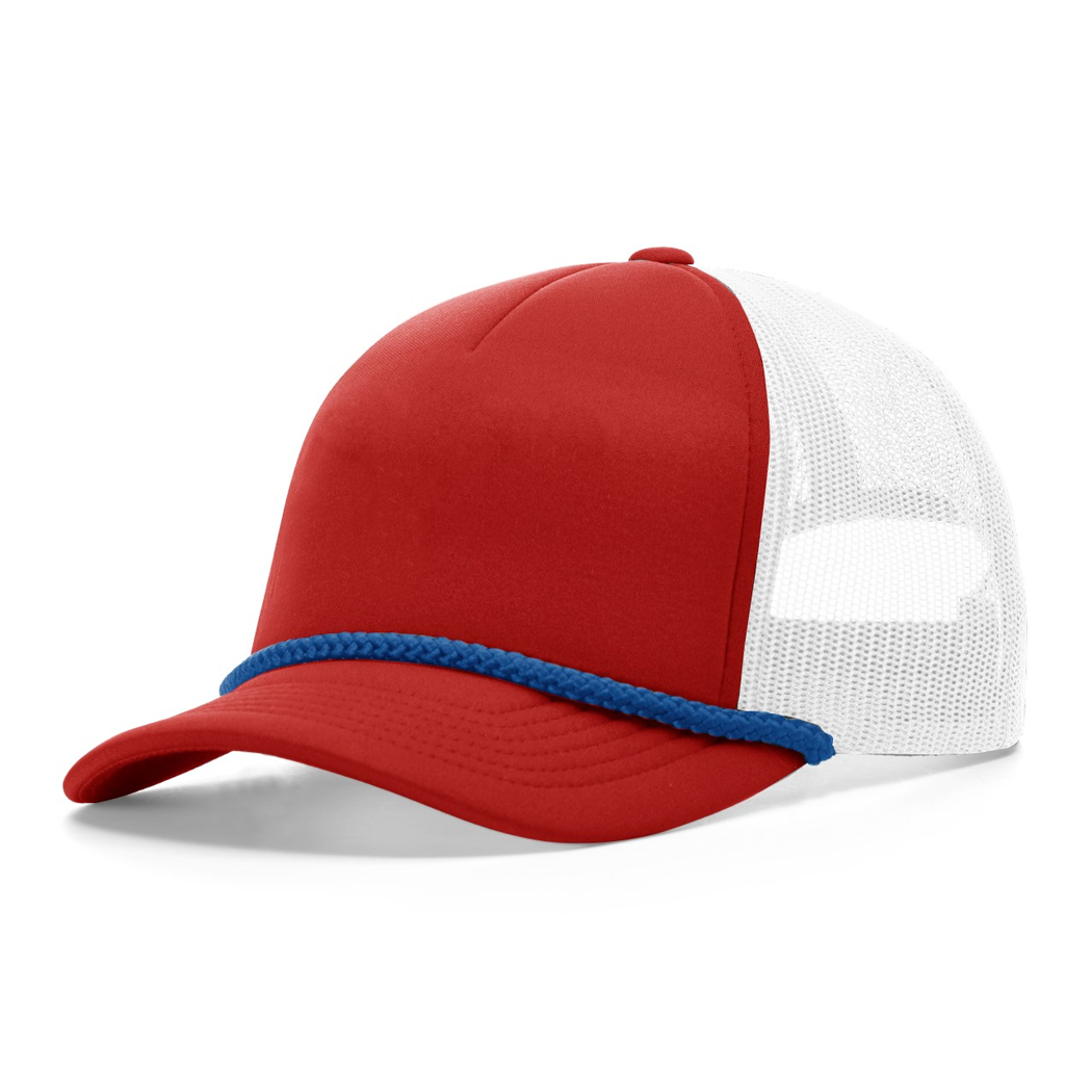 Richardson Low Pro Foam Rope Trucker Cap