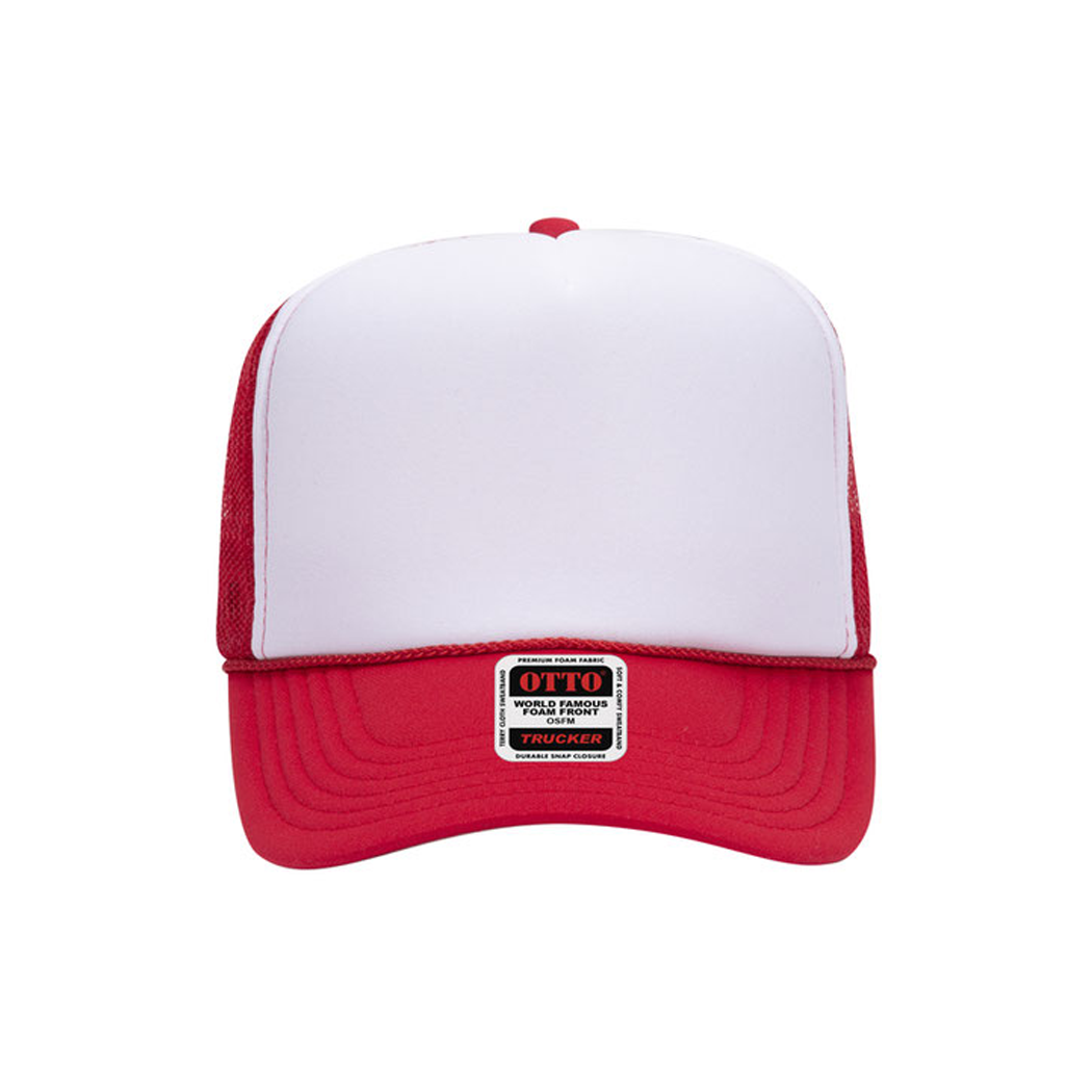 High Profile Mesh Back Foam Trucker Cap