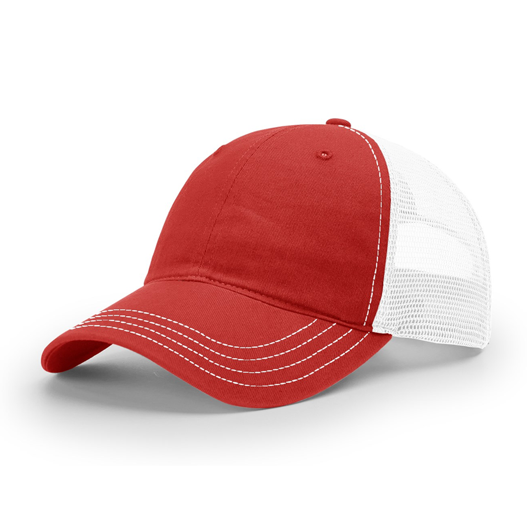 Richardson Low Profile Unstructured Garment Washed Trucker Cap