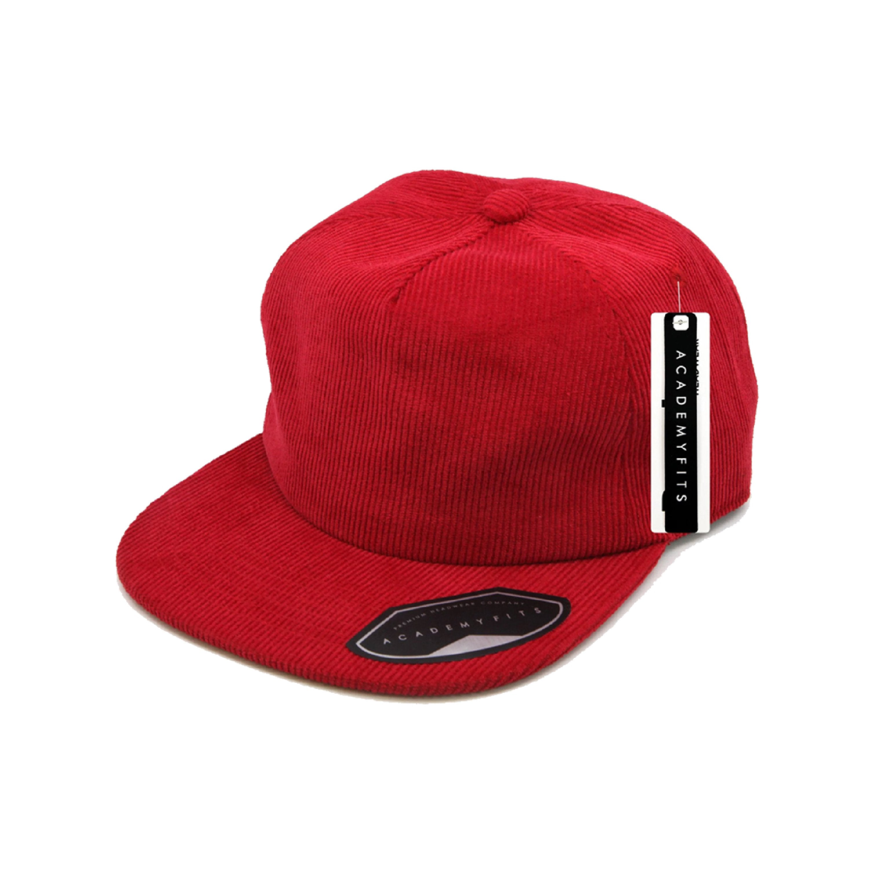 Corduroy Five Panel Snapback