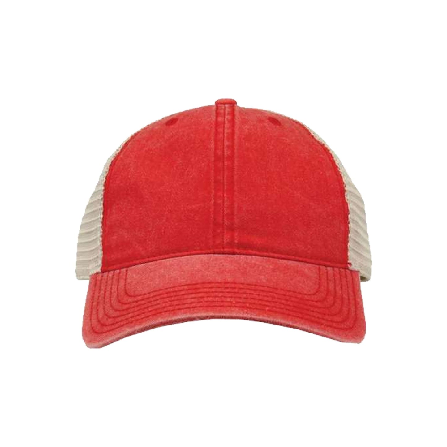 Low Profile Pigment-Dyed Trucker Snap Buckle Closure Cap