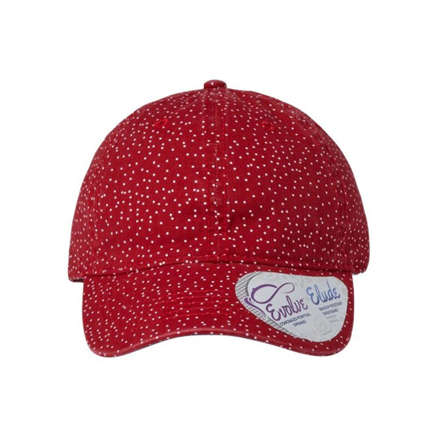 Women's Garment-Washed Fashion Print Ponytail Cap