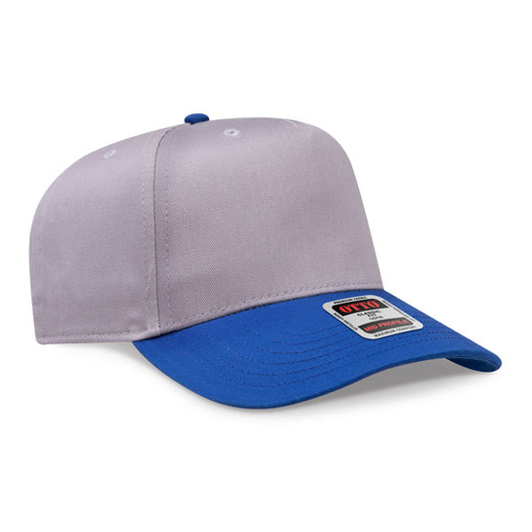 5-Panel Mid Profile Structured Baseball Cap