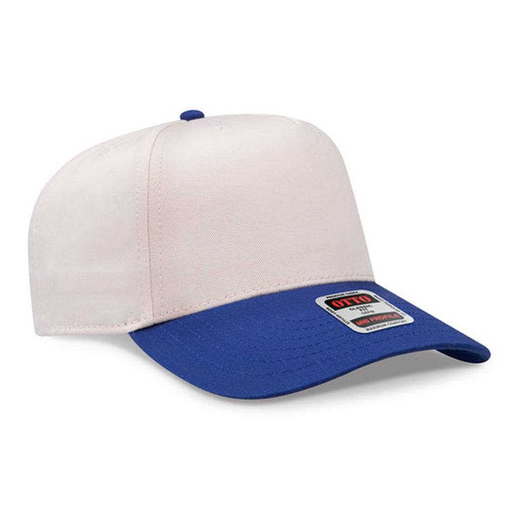 5-Panel Mid Profile Structured Baseball Cap