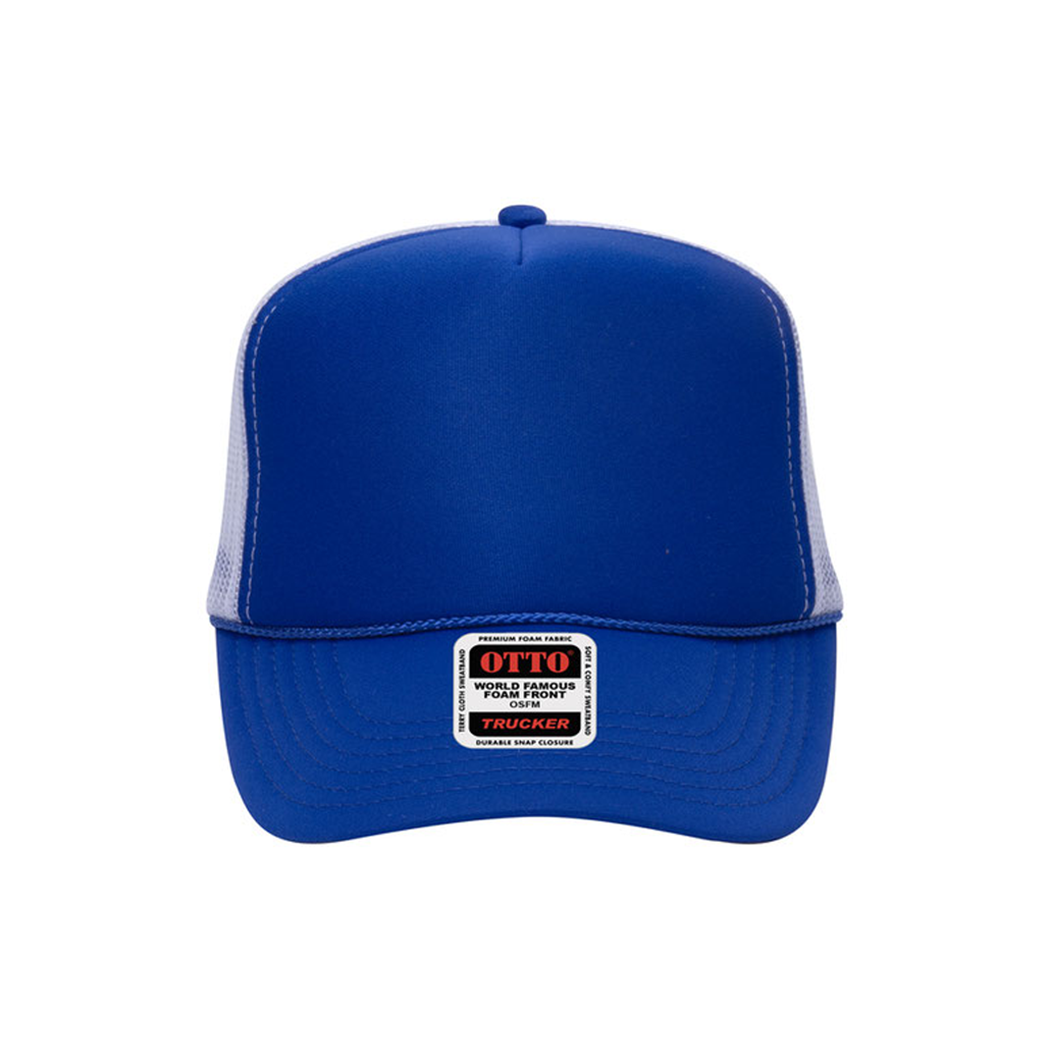 High Profile Mesh Back Foam Trucker Cap