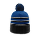 Richardson Striped Pom Cuffed 12" Beanie