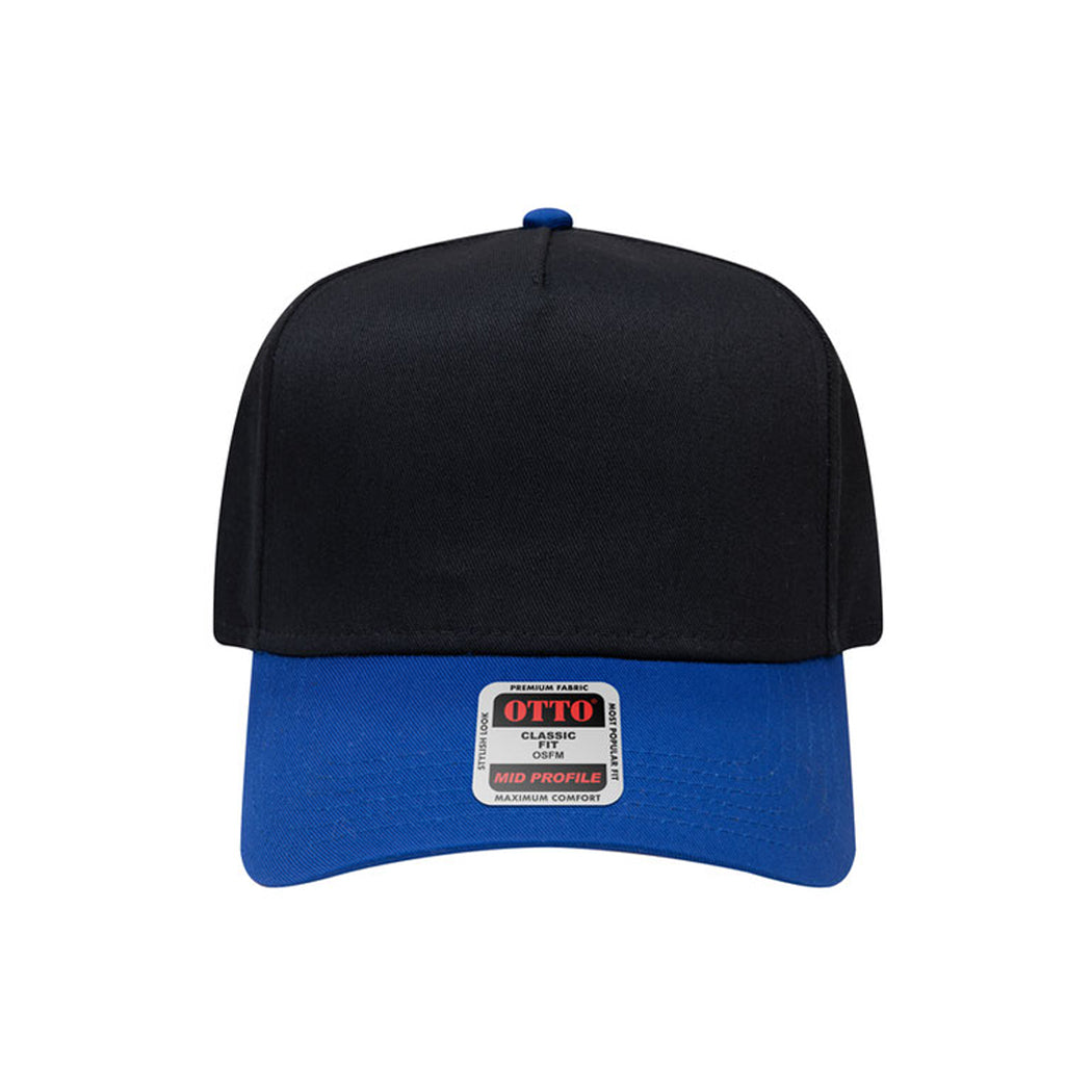 5-Panel Mid Profile Structured Baseball Cap