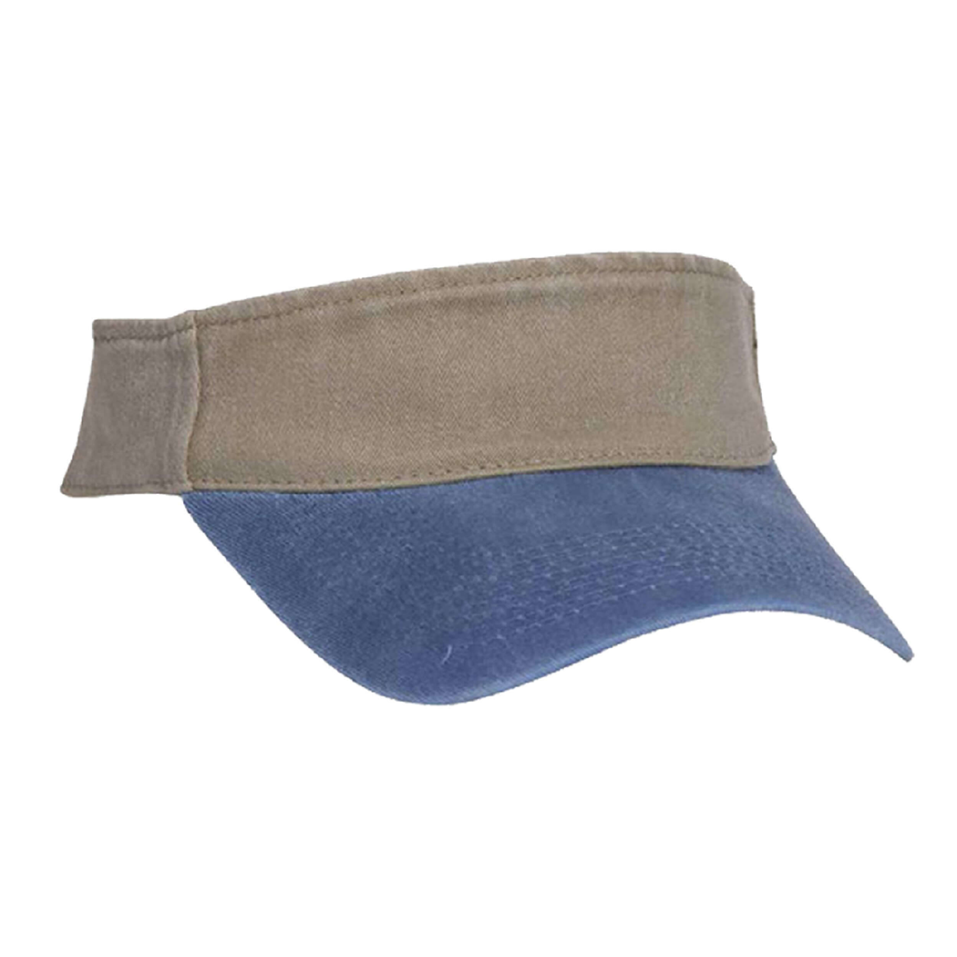 Garment Washed Pigment Dyed Stretchable Sun Visor