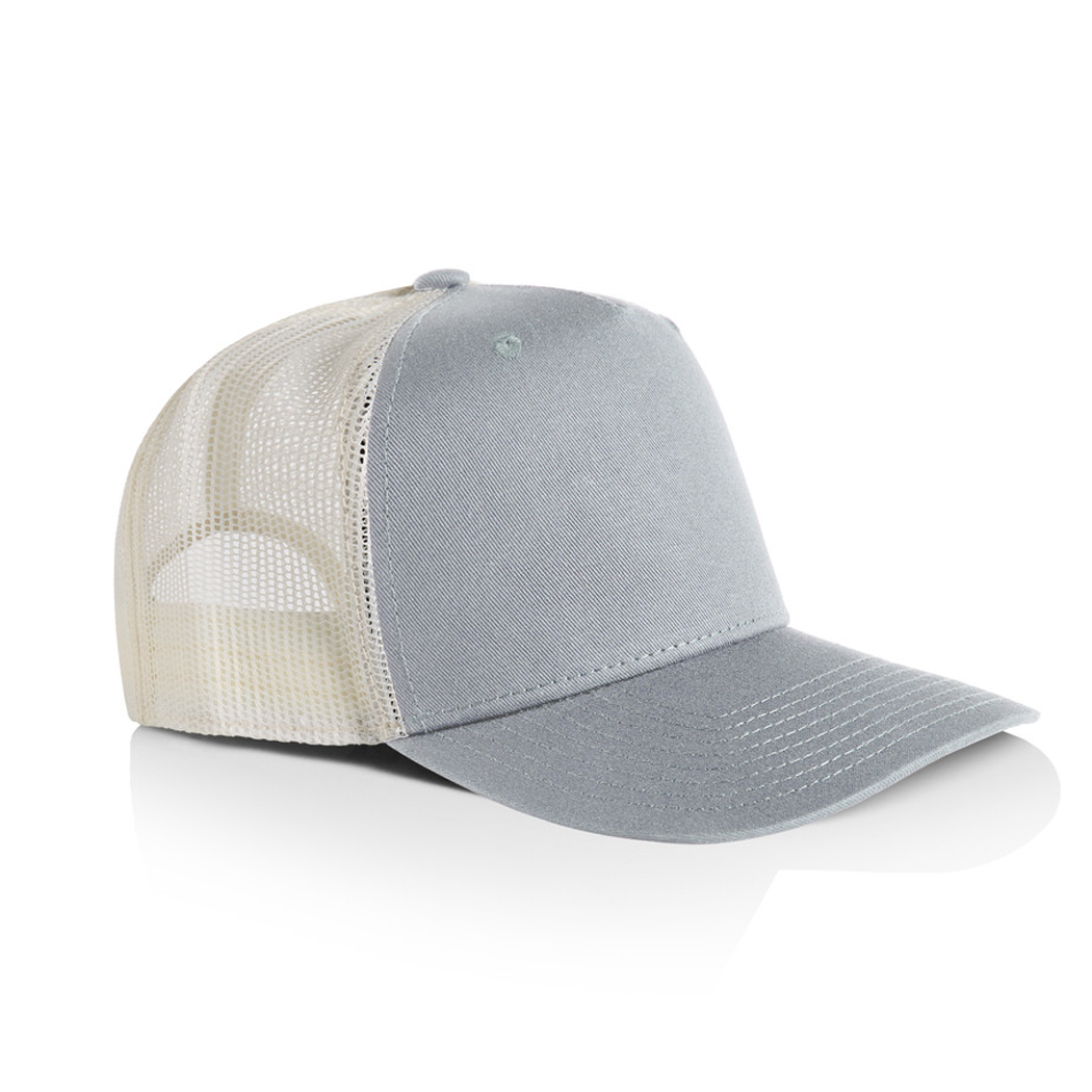 5-Panel Structured Stock Contrast Trucker Cap