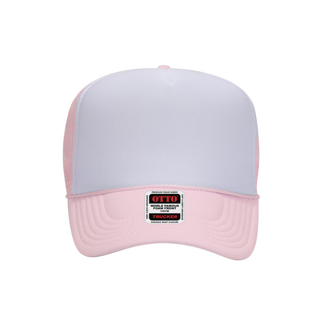 High Profile Mesh Back Foam Trucker Cap