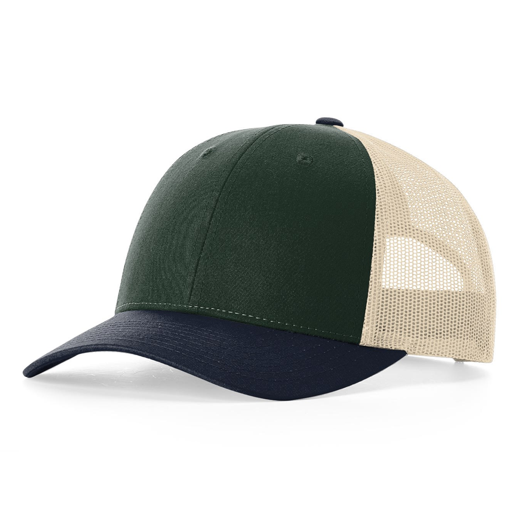 Richardson Low Pro Trucker Mesh Snapback Cap