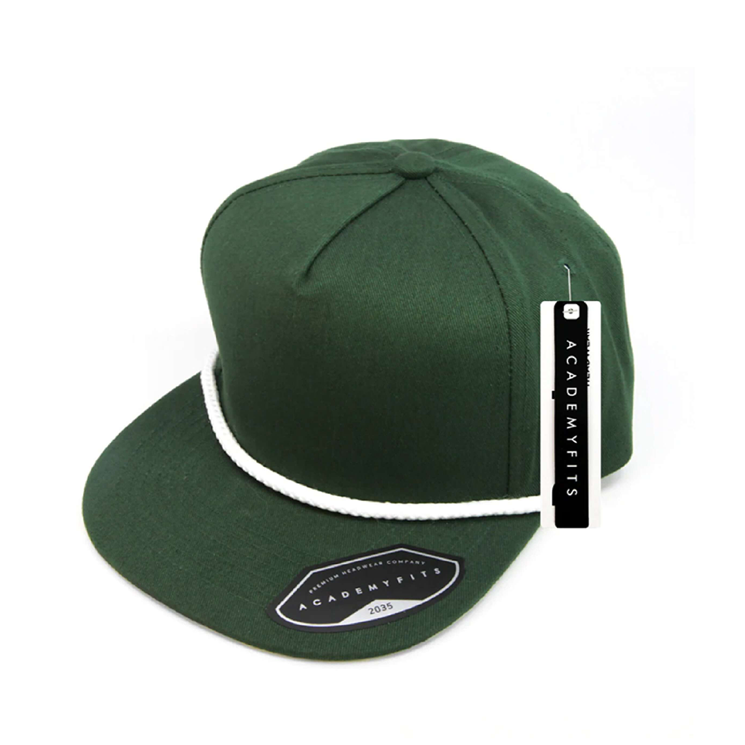 Golf Rope Five Panel Adjustable Snapback