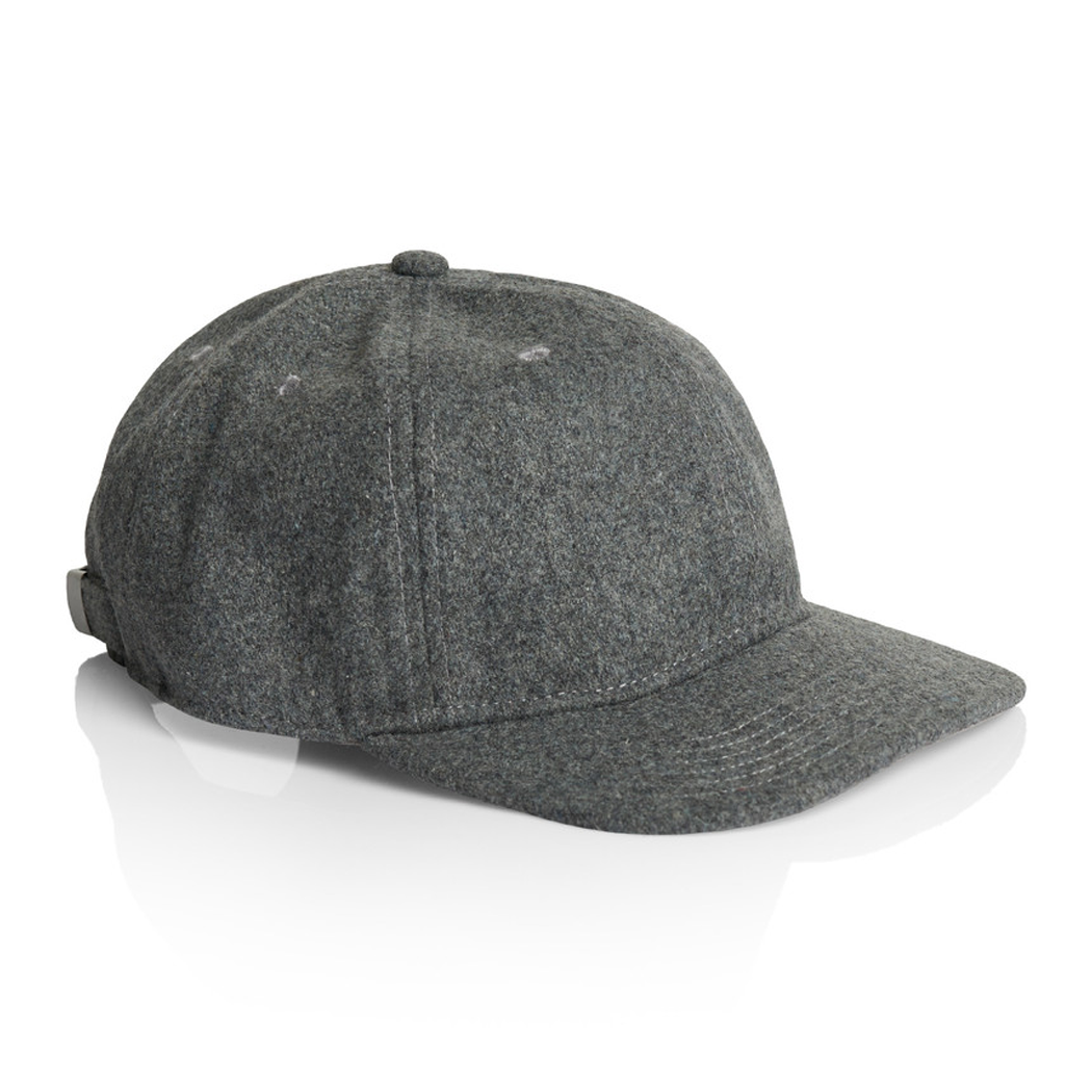 Unstructured Mid Profile Class Wool Adjustable Strapback Cap