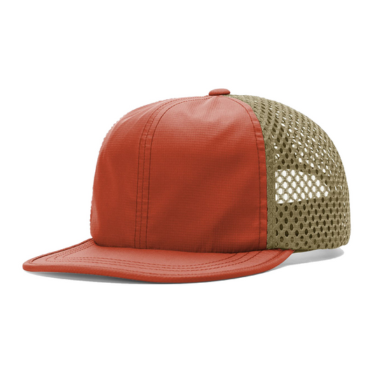 Richardson Performance Rouge Wide Set Nylon Mesh Cap