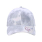 Women's Garment-Washed Fashion Print Ponytail Cap