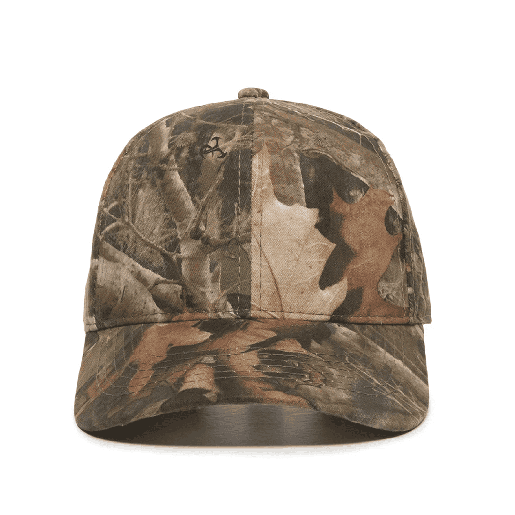 Structured 6-Panel Print Hat w/ Velcro Back