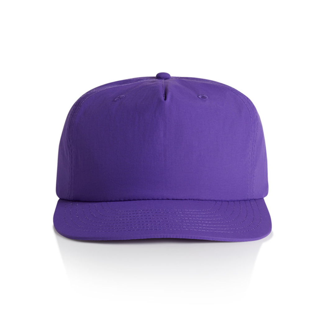 Mid Profile 5-Panel Recycled Nylon Surf Snapback Cap