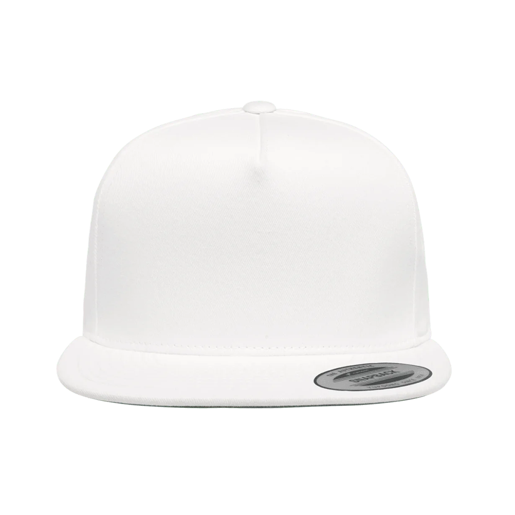 Flexfit Yupoong Classics 5 Panel Cotton Twill Snapback Cap