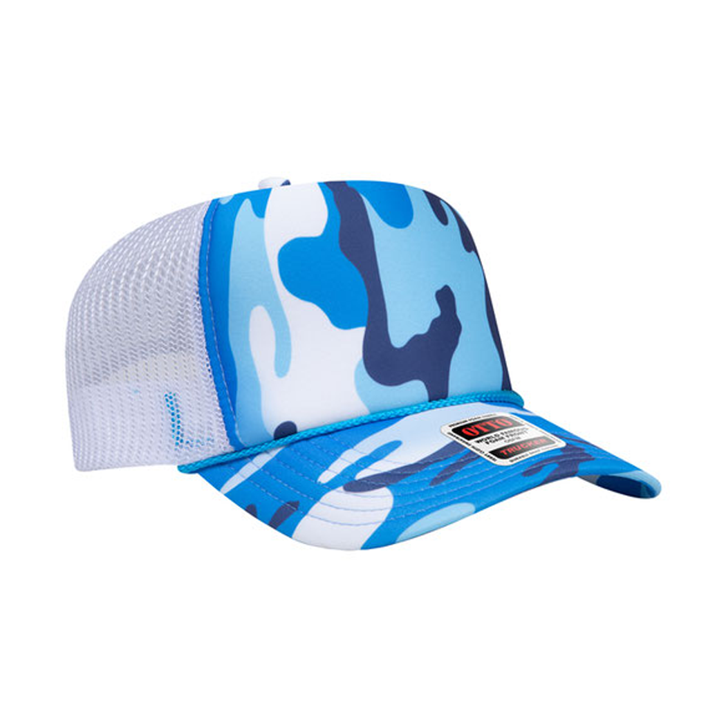 High Profile Mesh Back Foam Trucker Cap