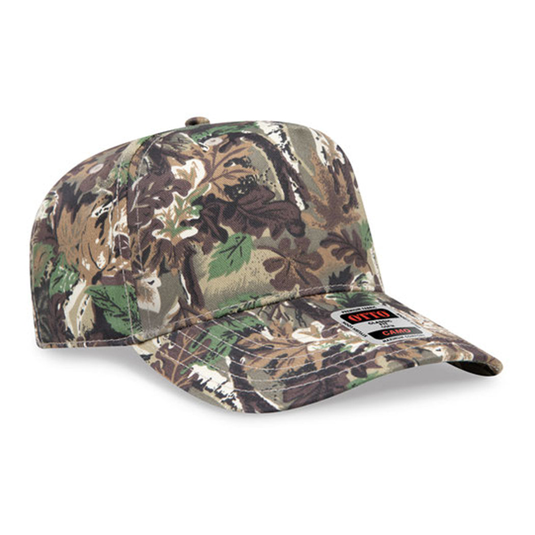 5-Panel Mid Profile Structured Baseball Cap