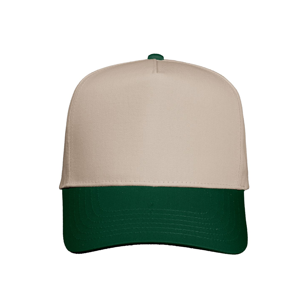 Five-Panel Mid Profile Snapback Cap
